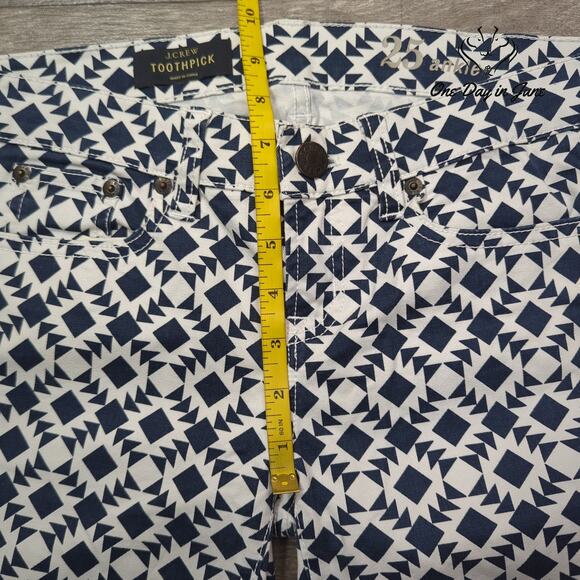 J.Crew Toothpick Ankle Jeans Size 2 - Picture 4 of 6